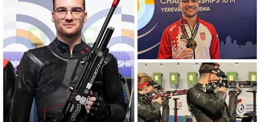 Europsko zlato u streljaštvu za studenta FESB-a Josipa Sikavicu